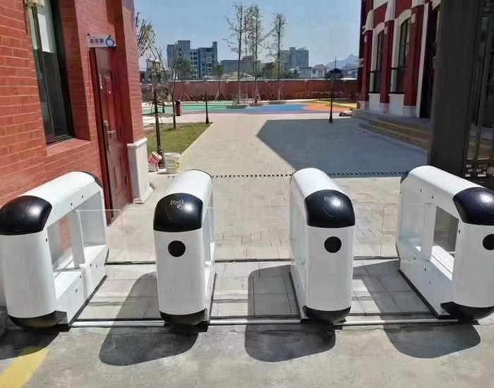 Swing Gate Turnstiles in Kindergarten