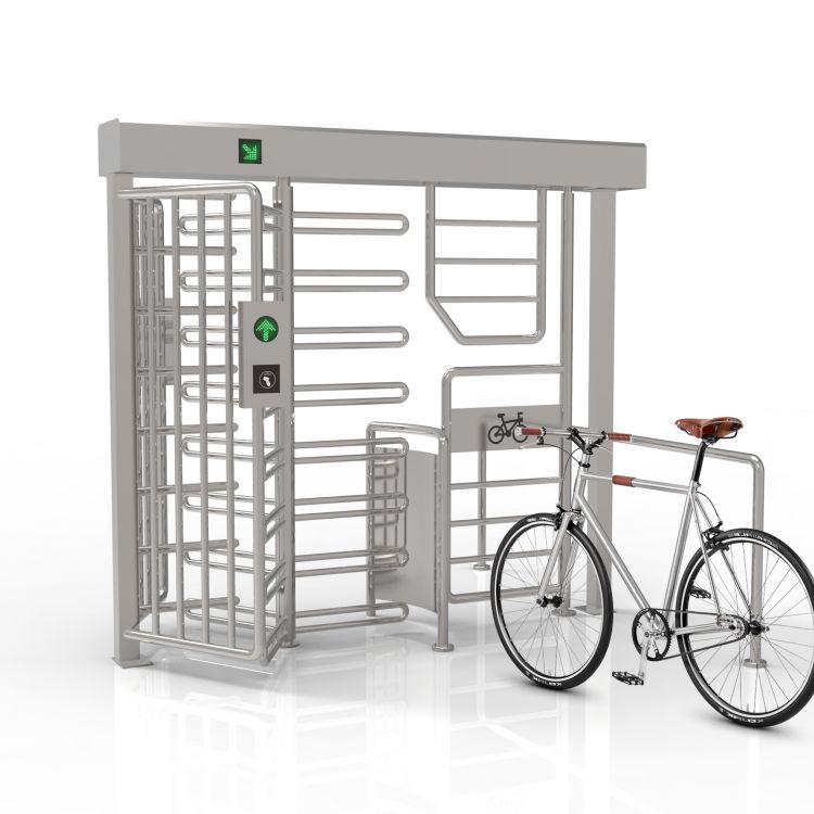 Bicyclone Wheelchair Full Height Turnstile Gate