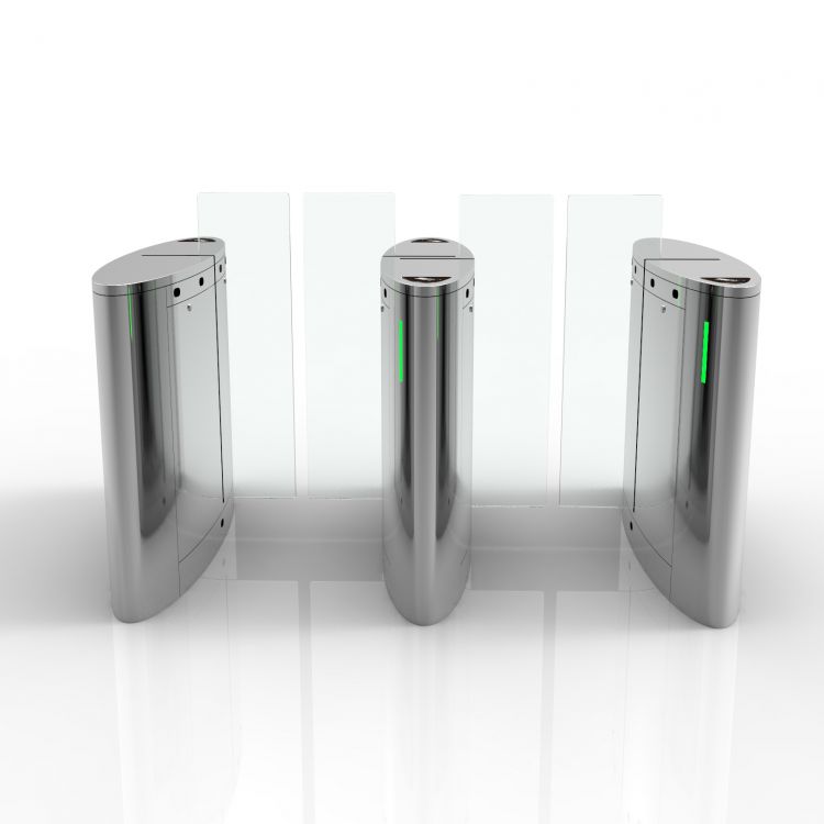 Luxurious Building Optical Sliding Gate Turnstile