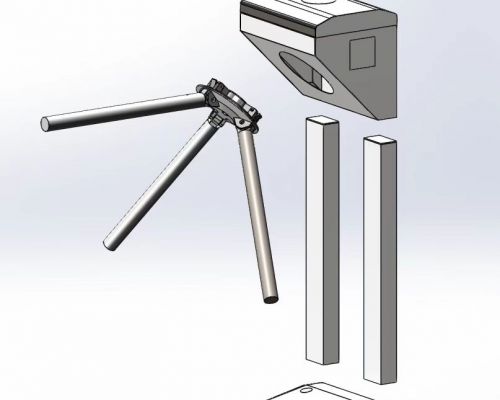 Daily maintenance methods for tripod turnstiles