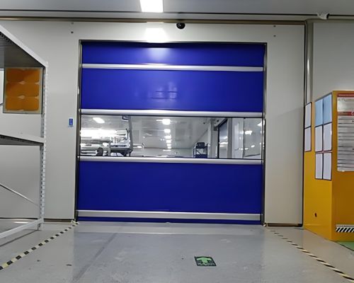 Función Antipolvo de Puertas Enrollables Rápidas de PVC