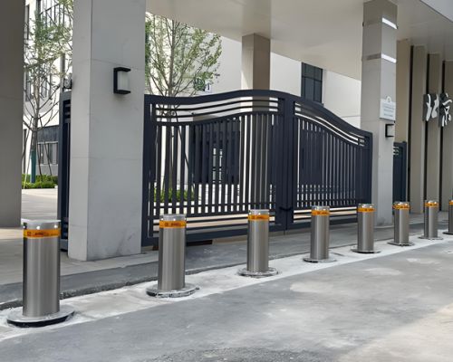Guía para la instalación de bolardos retráctiles automáticos en el campus 